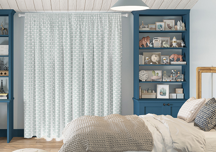 Whaling Around, Moss Green - Made to Measure Curtains - Image 7
